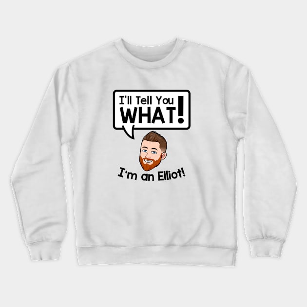 Bearded Beauty Crewneck Sweatshirt by illtellyouwhatpodcast